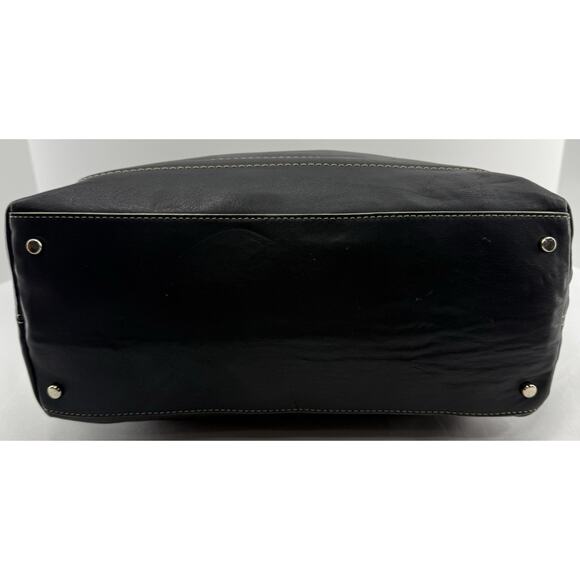 Kate Spade‎ Satchel Black Leather Riley Shoulder Bag Handbag EUC - Picture 8 of 14